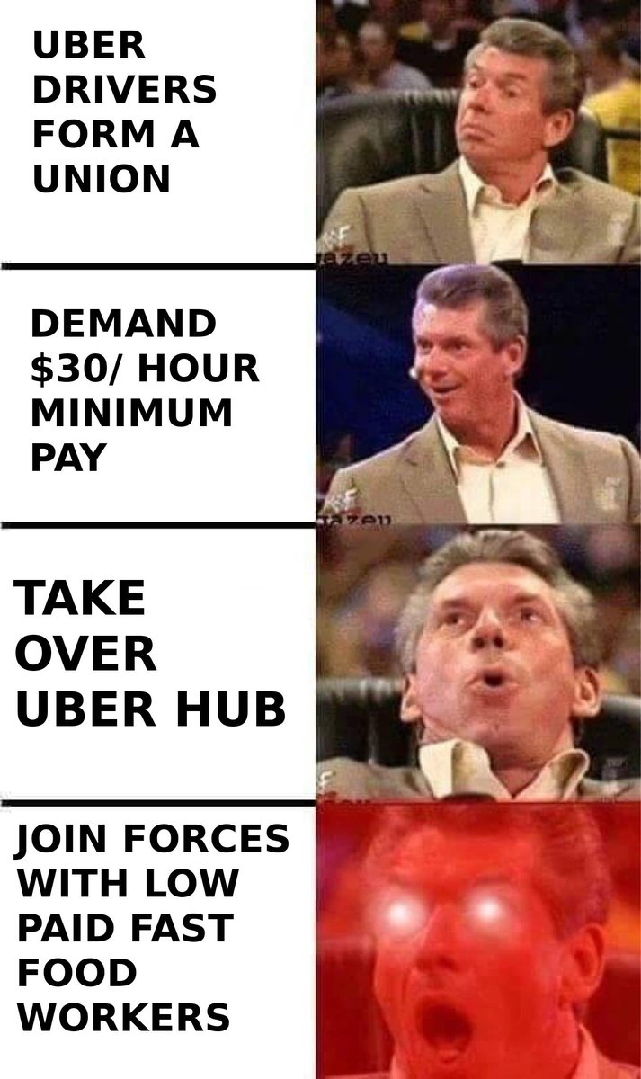 So much militancy amongst gig workers! And, importantly, forming links with other low paid workers. 

While Deliveroo riders in London prepare to protest at Deliveroo's shady 'dark kitchens', LA Uber drivers are standing in solidarity with #fightfor15

gizmodo.com/uber-and-lyft-…