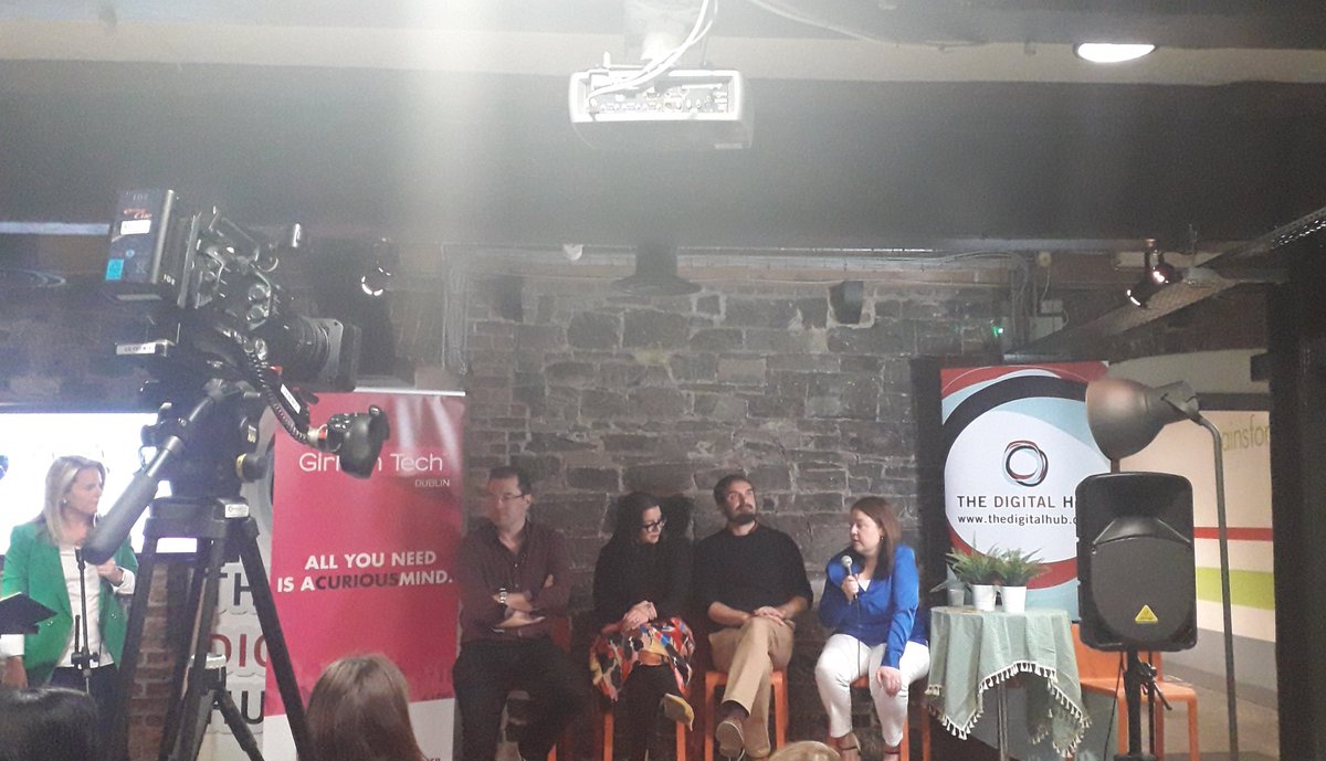ReCreateIreland's tweet image. Really engaging (and exhausting!) Morning so far with @GITDublin. Lots of brilliant ideas and now looking forward to hearing from the &apos;building a successful product&apos; panel #GITDHack