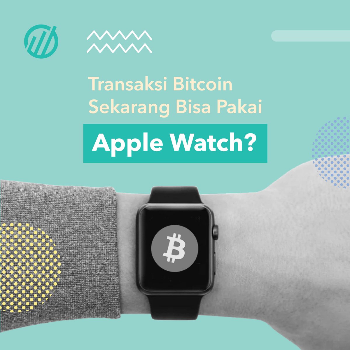 lubnaio's tweet photo. Transaksi Bitcoin kini bisa dilakukan menggunakan Apple Watch. Melalui aplikasi Bluewallet, kamu bisa bertransaksi dengan menggunakan kode QR. Aplikasi ini tengah dalam tahap penambangan untuk tambahan beberapa fitur nih Lubna Troopers. Kamu sudah mencobanya belum? https://t.co/Vl0OPmGRP1