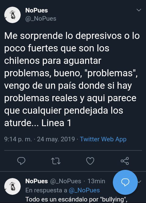 Hay un tema serio con el respeto entre la comunidad venezolana que está viviendo en Chile. No aceptan o no quieren entender que nuestra sociedad es distinta, nuestros problemas son distintos y que nada de lo que pasa acá tiene que ver necesariamente con ellos.