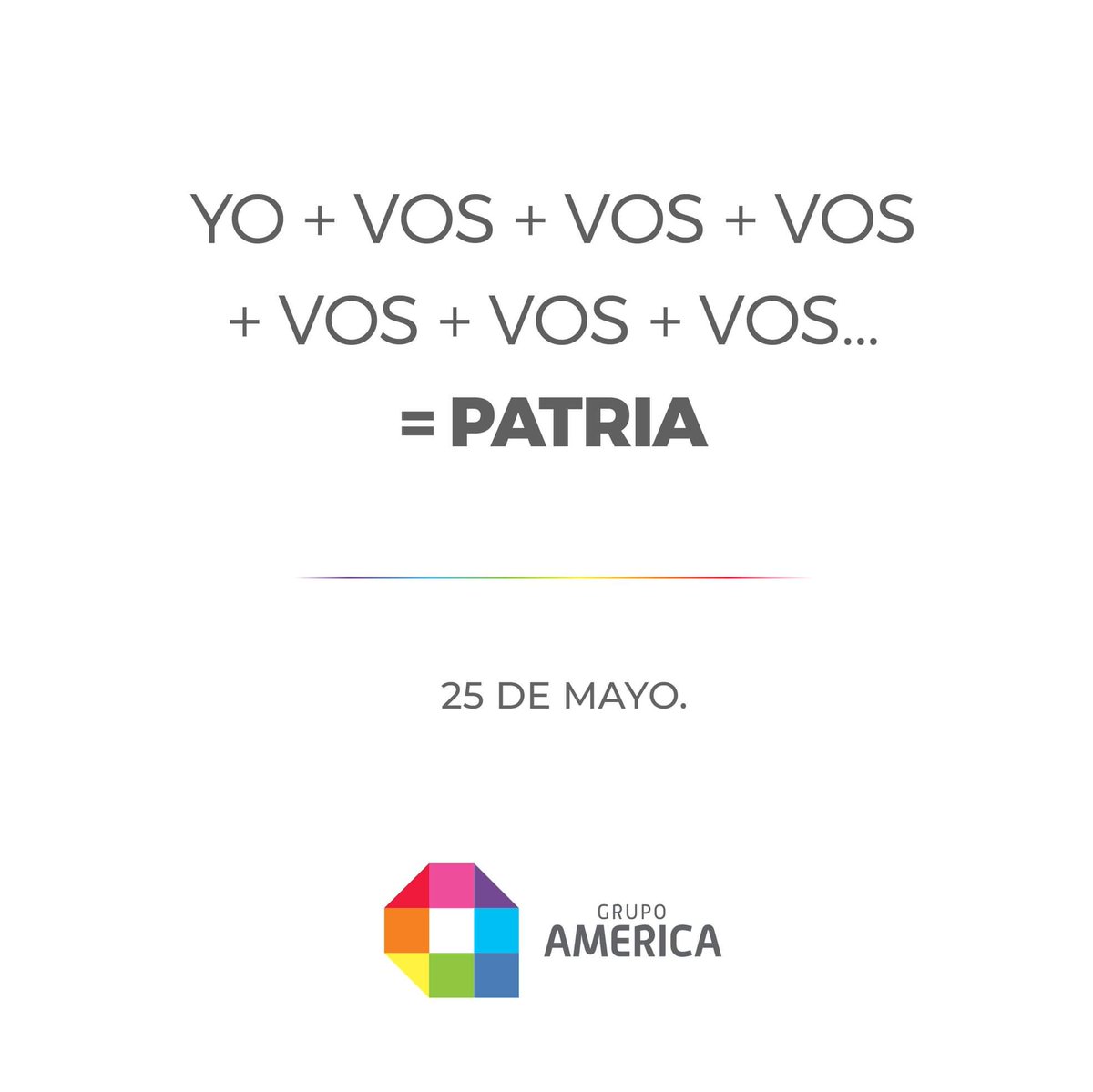 montecristo937's tweet photo. ¡Se cumple un nuevo aniversario de la #RevoluciónDeMayo!  #25deMayo #GrupoAMERICA 🇦🇷🕊 https://t.co/LIDoNws8C9