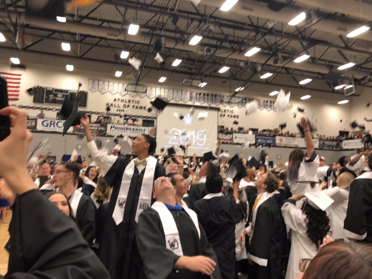 Still. In. Shock. I was honored to speak to members of the Class of 2019 on graduation— I never thought I would be joining them! 🤷🏼‍♂️🎓 #GoWO #LoveWhereYouWork #onceaPantheralwaysaPanther