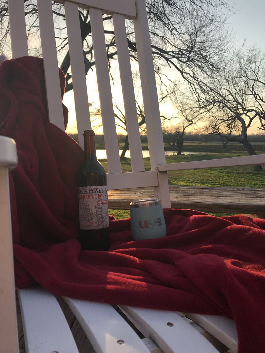 Cheers to National Wine Day! 
One of our favorite ways to enjoy a glass of wine is out on the back porch. What's yours?