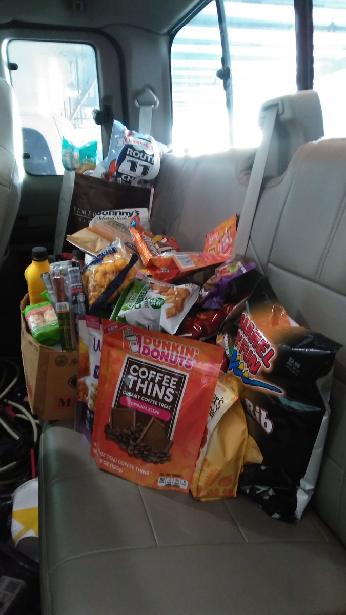 MrPopcornGuy's tweet photo. Wonder if this qualifies for #SnackTimeWithJeremy? Just a little swag I picked up at the Sweets n Snack Expo in Chicago the other day....you would have left sick! @jwolf7447 https://t.co/rh2zmsbhjM