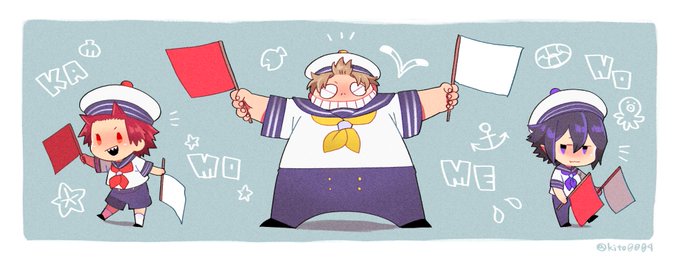 「holding flag」 illustration images(Latest｜RT&Fav:50)｜12pages