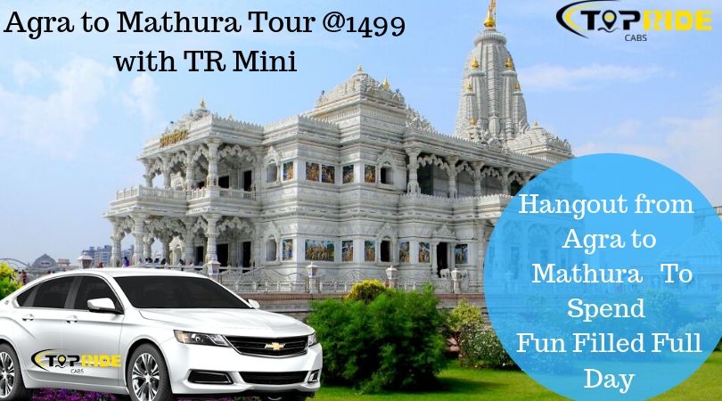 ToprideCabs's tweet photo. Get Car Rental From Agra to Mathura tour @1499 with TR-Mini upto 160 Km. Celebrate your fullday Mathura trip with topride cabs
Download App: https://t.co/ekSdEq7uoF
 #cab  #Agra #car #rental #Mathura #taxi #service #mathura  #premmandir #shri #krishna #janamsthan #temble https://t.co/FlNfCQ47qf