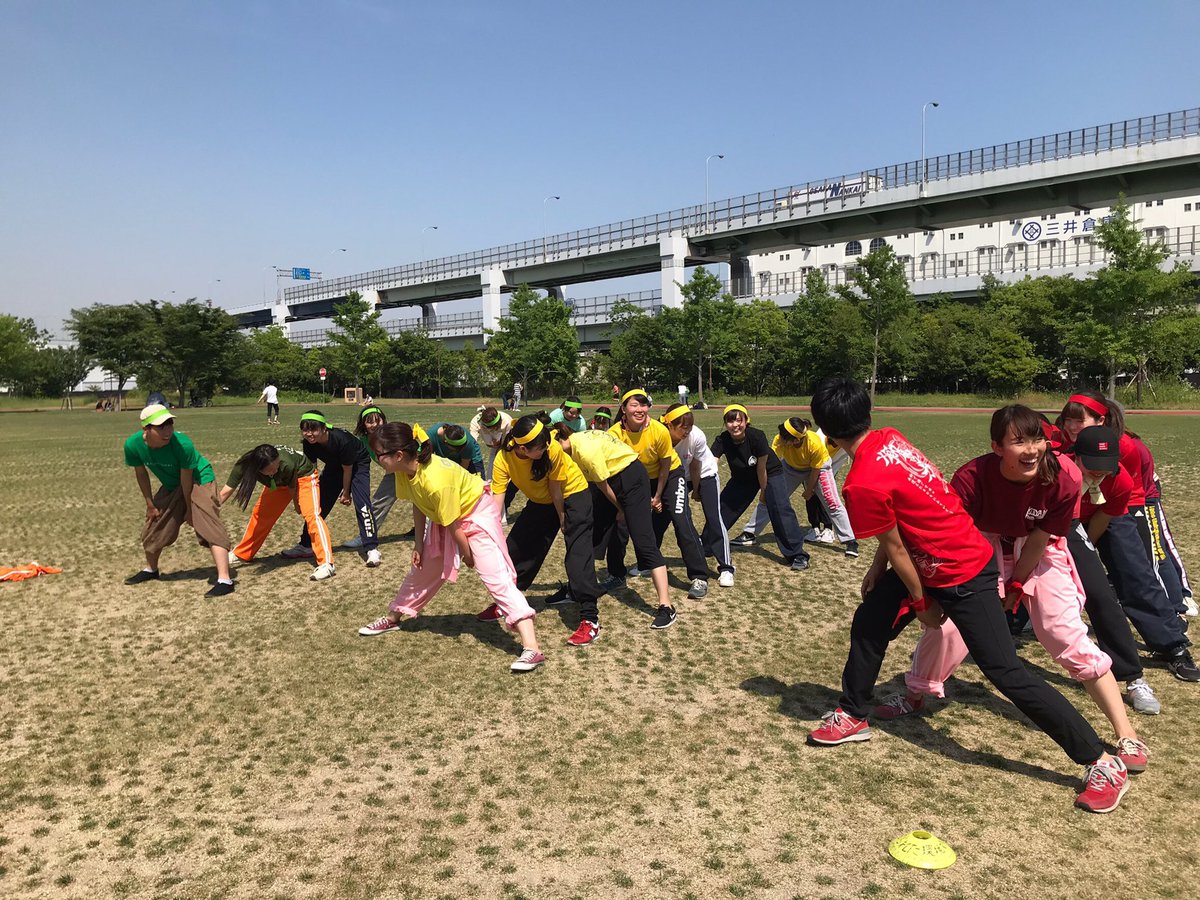 今日は山美鼓的運動会を行いました〜！！
一回生が入って初めての3学年でのイベントでした〜🌈🥳
チーム対抗で障害物競走、二人三脚など全力で戦い、全力で楽しみました☀️