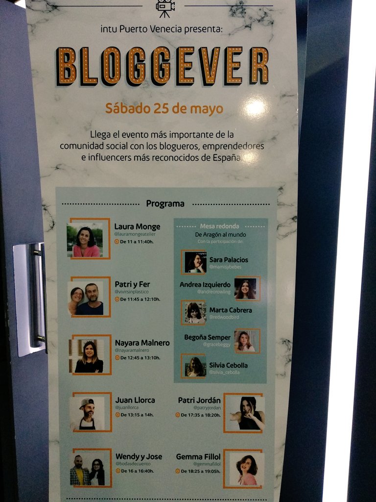 puertovenecia's tweet photo. Jornada matinal finalizada. Volvemos con más @bloggever_ a partir de las 16.00hs 😊 #intuPuertoVenecia #bloggever #bloggeverZaragoza #bloggeverdecine https://t.co/HCJw5oqdwR