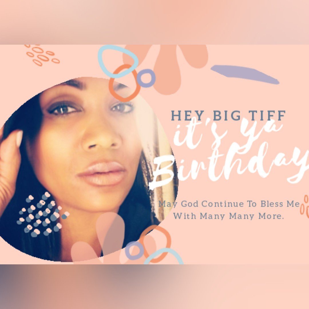 🗣 Go Tiffy It's Ya Birthday!!!💃🏽
Today #May25th God Blessed Me To Take My First Breath And Start My Journey On This Thing Called LIFE. I Am Thankful For All the Triumphs And Tribulations. I Have Truly Been Blessed But The Best Is Yet Too Come..😘
#TodayIsMyBirthday #GeminiSeason