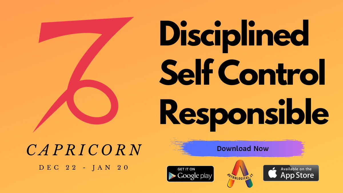 Astrological_ly's tweet photo. Are you a #Capricorn... You have some awesome characteristics

Download Astrologically App https://t.co/XIBWgTUbkV and know what your #Zodiac saying about you...

#Astrology #Horoscopes #DailyHoroscopes #IamCapricorn #Capri @Capricorn Life @CapricornTerms @capric_scopes https://t.co/kdmJM6PNaO