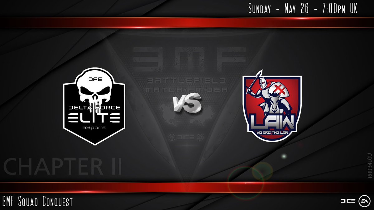 Looking forward to our match tomorrow against LaW !! @BMF26405751 #BMF #BFV #BattlefieldV