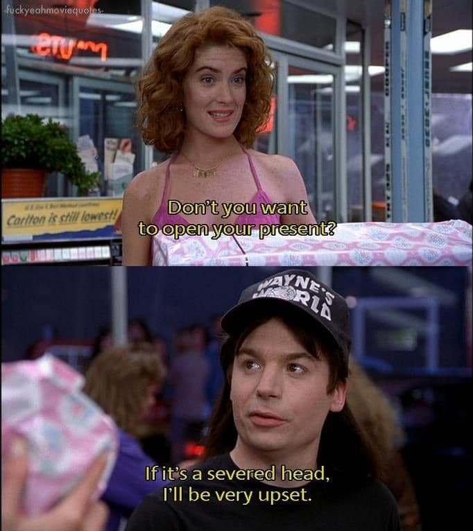 Happy 56th birthday, Wayne!! I mean .Mike Myers 