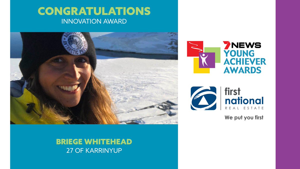 WAYoungAchiever's tweet photo. 🏆 Congratulations to the Winner of the @FirstNationalRE Innovation Award, Briege Whithead!

#WAYAA https://t.co/4iXu8Eh6KE