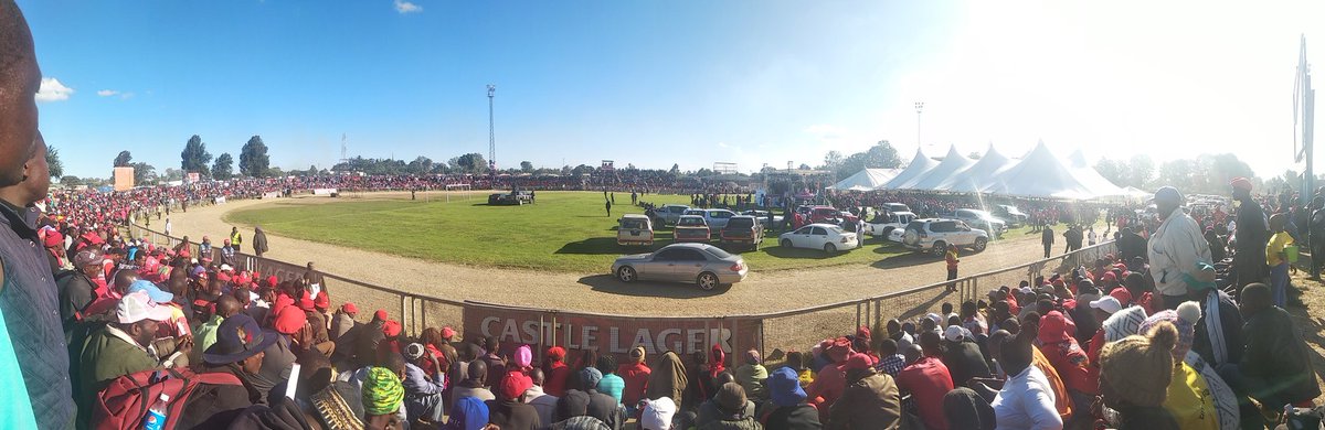 Panorama View of #MDCCongress2019 @Ascotstadium @mdczimbabwe @nelsonchamisa @ZBCNewsonline