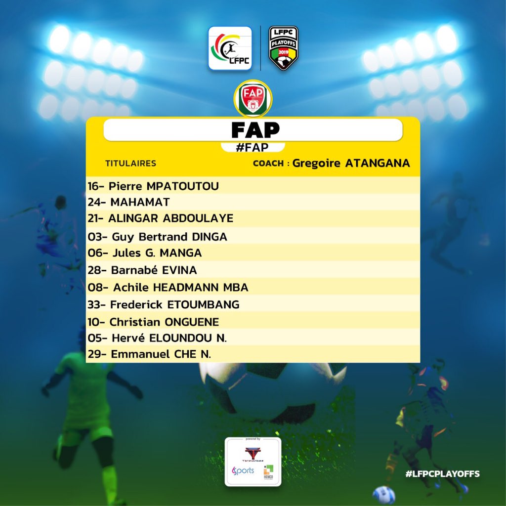 lfpc_fr's tweet photo. #LFPCplayoffs (L2 Top 3e journée)
Les compos du match #LEO Vs #FAP
#LEOFAP https://t.co/zBwQ0f8W4z
