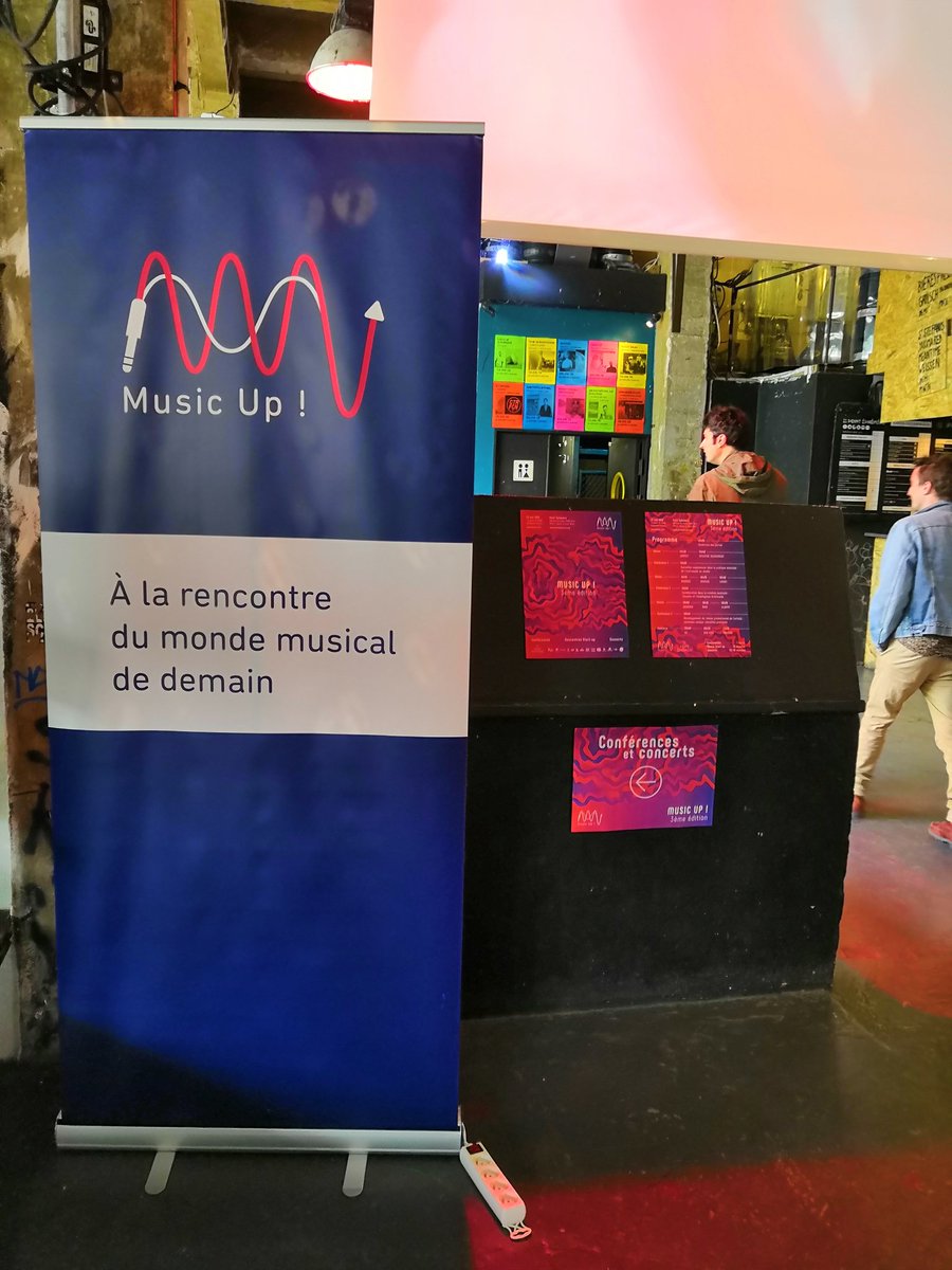foodzikfr's tweet image. Venez nous rencontrer toute l'aprés-midi au @PointEphemere pour #MusicUp : conférences et concerts sur la musique de demain ! 🎶 cc @MusicUpEvent