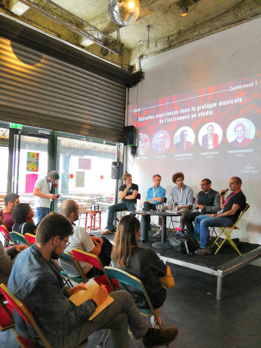 foodzikfr's tweet image. Venez nous rencontrer toute l'aprés-midi au @PointEphemere pour #MusicUp : conférences et concerts sur la musique de demain ! 🎶 cc @MusicUpEvent