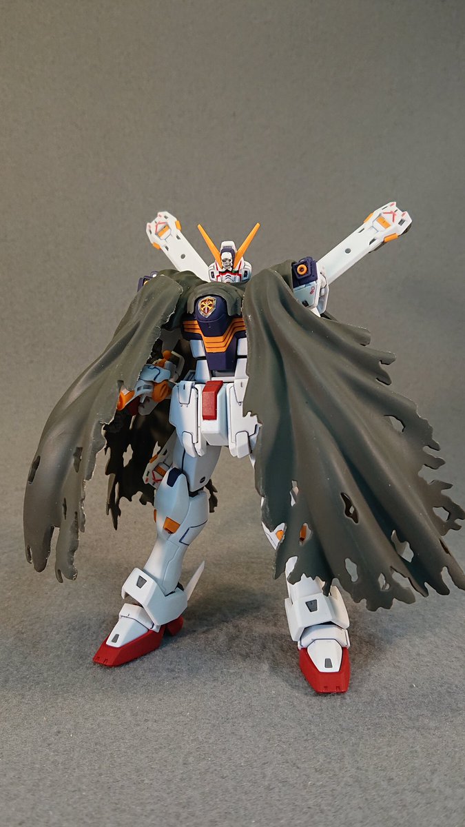 テンペスタ Pa Twitter 神戸iiba の夜の製作会夜iibaで 製作していたrgクロスボーンガンダムx1 部分塗装の簡単仕上げ仕様これで完成です