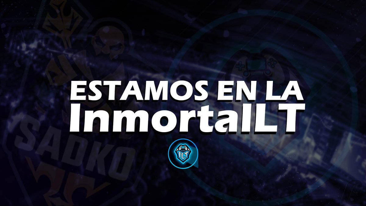 SadkoCP's tweet image. Buenas tardes!!!
Nos alegra anunciar nuestra
 participación en uno de los torneos más importantes del sector semi profesional la @InmortalLT muchas gracias!! Esto marcara un antes y un después en SADKO GAMING💙💙
#GoSadko 
@NewLoyalStudio @DayangSport