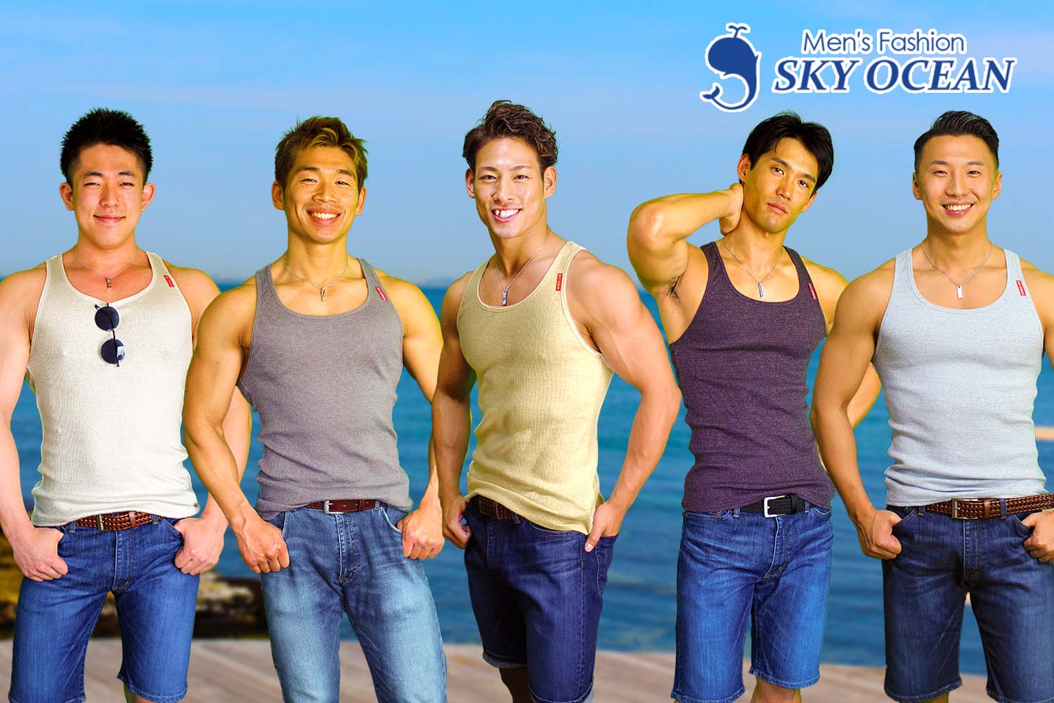 Twitter 上的 メンズファッションsky Ocean ボディに優しくフィットする伸縮性に富んだテレコ生地のタンクトップ 1枚でワイルドに決めるも良し シャツのインナーとして爽やかに決めるも良しの着こなしを楽しめます T Co Ucfrojd055 スカイオーシャン