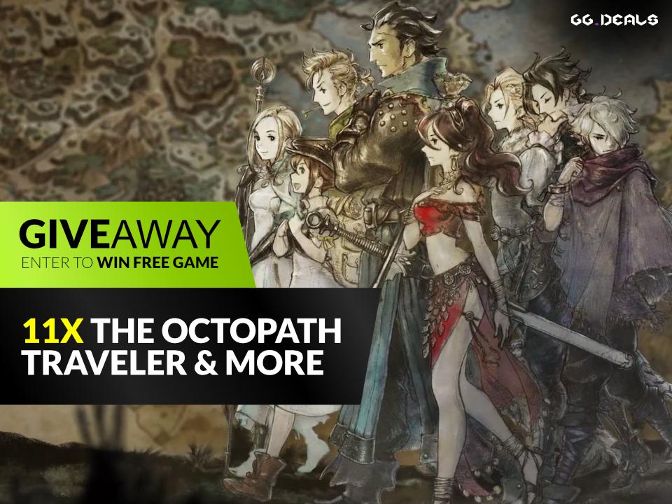 Test your luck in our 🎁 GIVEAWAY 🎁 and win 1 of 11 Steam keys for The Octopath Traveler &amp; more!

🔎 bit.ly/2YNjM4w

Check out the article for the full list of prizes and ways to enter. ☝️

GG HF 🍀