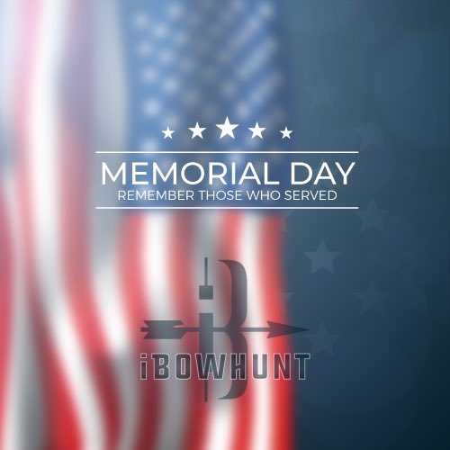 While we celebrate the long weekend let's remember why we have it. 

#iBowhunt #thankyouforserving #memorialday