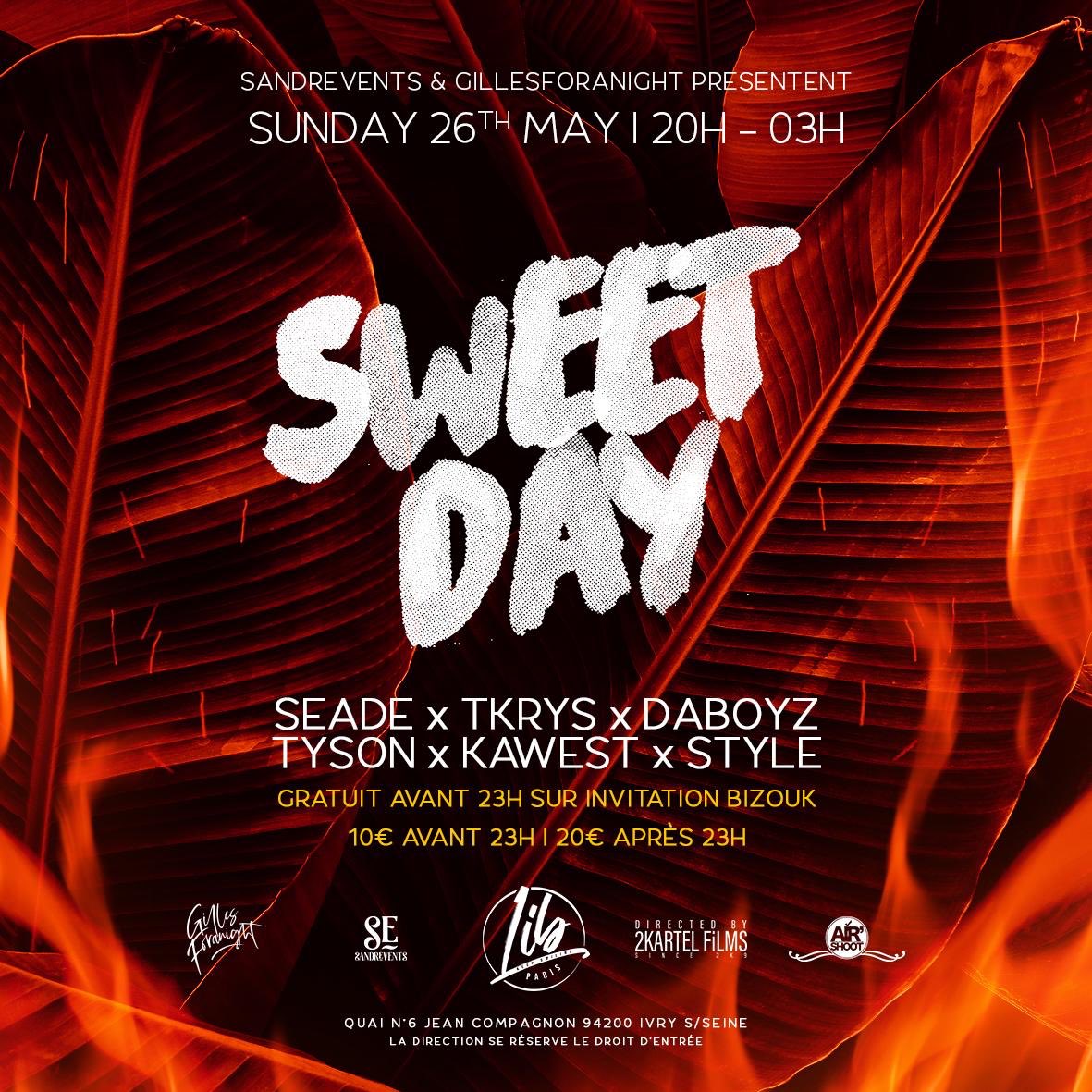 BreakPARIS_'s tweet photo. SWEET DAY BEFOREWORK
DIMANCHE 26 MAI 20h-03h
📍LIB PARIS
🎶 Hip Hop 🎶 Dance Hall 🎶 Afro Caribbean
✔ Music by Seade x Tkrys x Daboyz x Tyson x Kawest x Style
✔️ Showcase -> SHANNON & DREX
✔️ Food-Cocktails-Hookah
✔info/booking 06 59 45 54 74
#libparis #dimanche #sweetday https://t.co/r0E15rBu2V