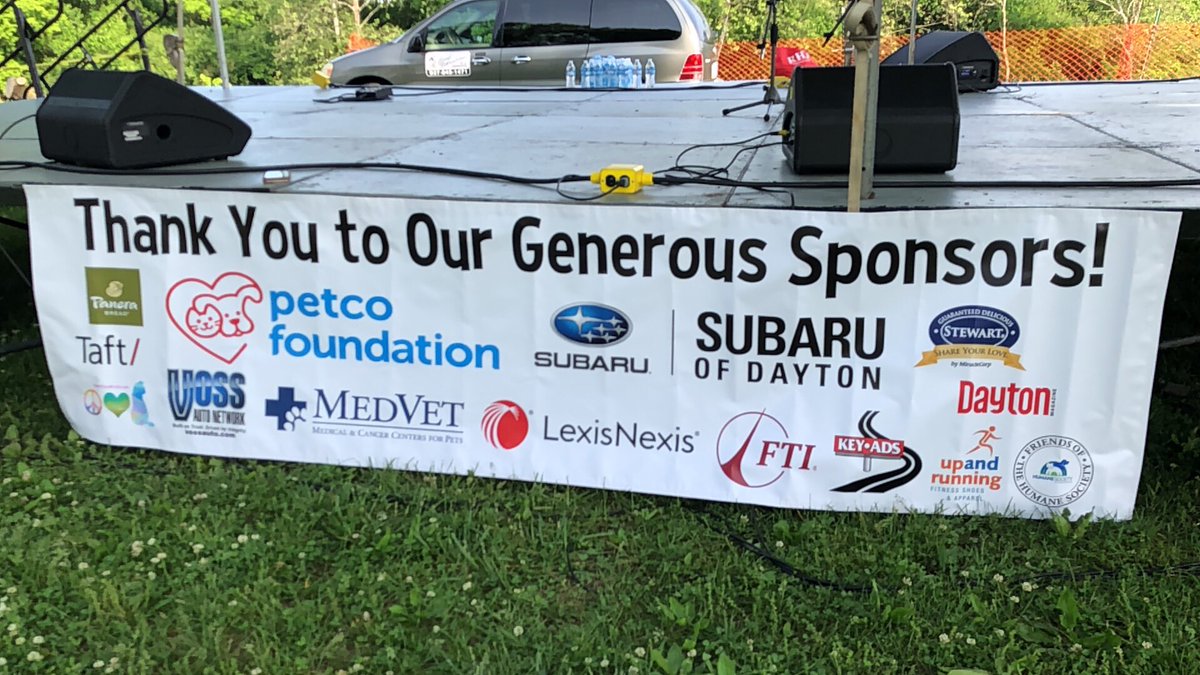 AnthonyKRhoades's tweet photo. Wonderful weather and lots of furry friends!  It must be the @HSGreaterDayton Furry Skurry 5K and Furry Fest.  Come out and join @DaytonMagazine and see all the great vendors and support a great organization.  #FurrySkurry19 https://t.co/glbBuVASyZ