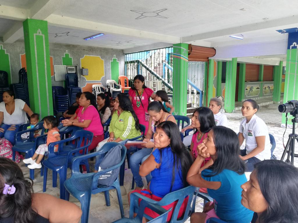 AcivarpV's tweet photo. 🗣️|Encuentro de Mujer Indígenas para la socializacion del auto 092 de la Corte Constitucional y la Resolución 1325 del 2000 @AcivarpV @FelicianoValen @CRIC_Cauca @BturaDe @ONIC_Colombia @chimiaoficial1 @Orivac_Colombia https://t.co/Cw0N5IDSv5