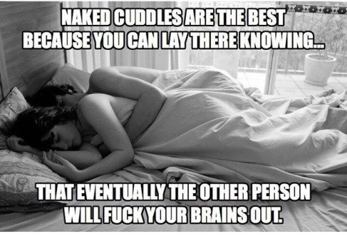 Naked Cuddles Kind Of Weekend 😉❤️