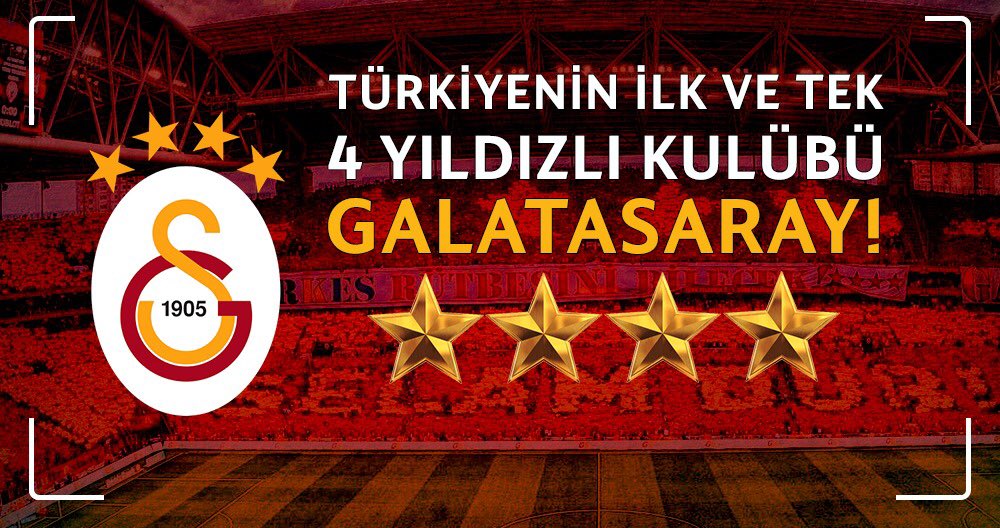 Tarihte Bugün | Türkiye’nin ilk ve tek 4 yıldızlı takımı Galatasaray oluyor! (25.05.2015) ⭐⭐⭐⭐