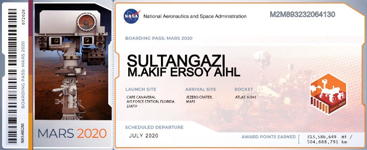 makifersoyaihl's tweet photo. Hayal Etmekle Başlar En Büyük İcatlar #mars #flytomars #Mars2020 @2525Ibrahim @istmemkultur @sultangazimem1 @otascan https://t.co/cw681jdrXA