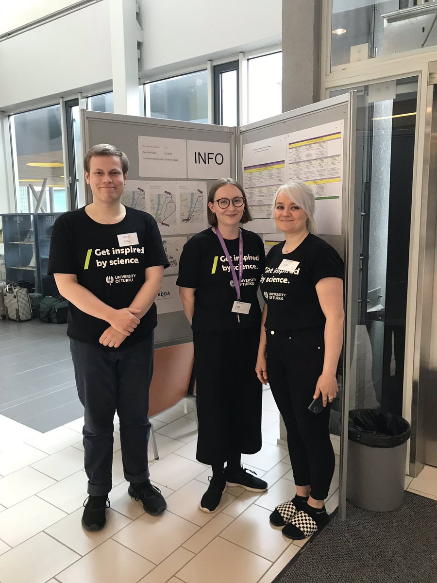 aqsAqsa's tweet photo. Thank you everyone in the @adda2_2019 team for organising this conference! Kiitos! https://t.co/24MqosTGls