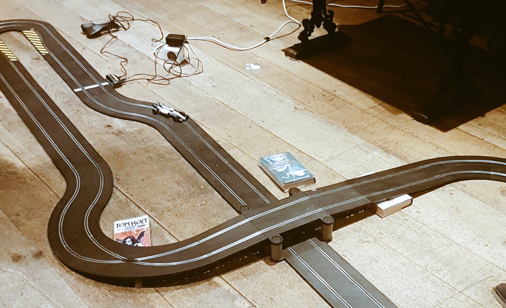 oakesbarn's tweet photo. In collaboration with @FineNotFineBSE our 1st scalextric competition commences tomorrow in our upstairs room @BID_OurBuryStEd  #MentalHealthMatters #Suffolk #LoveLocal #scalextric #GrandPrix #supportouryoungpeople #heat1 https://t.co/1fMsyaX0kf