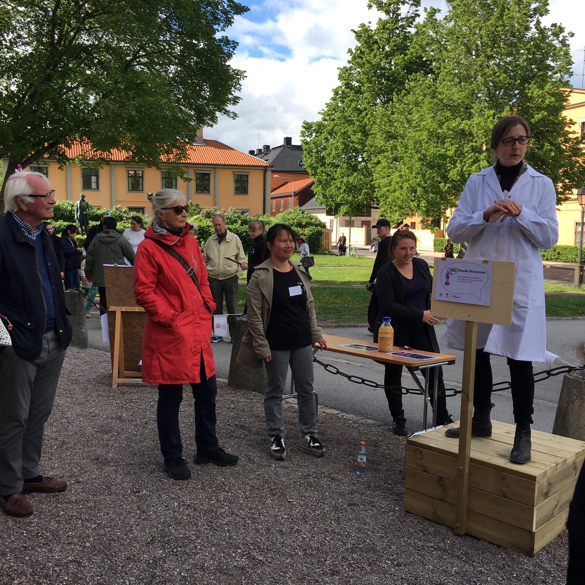 SoapboxUppsala's tweet photo. The third and final round of speakers is on! Come to @SoapboxUppsala and learn about how to train machines to detect cancer, parasites, recycling behaviour and picture filters! https://t.co/YeGMSj07OQ