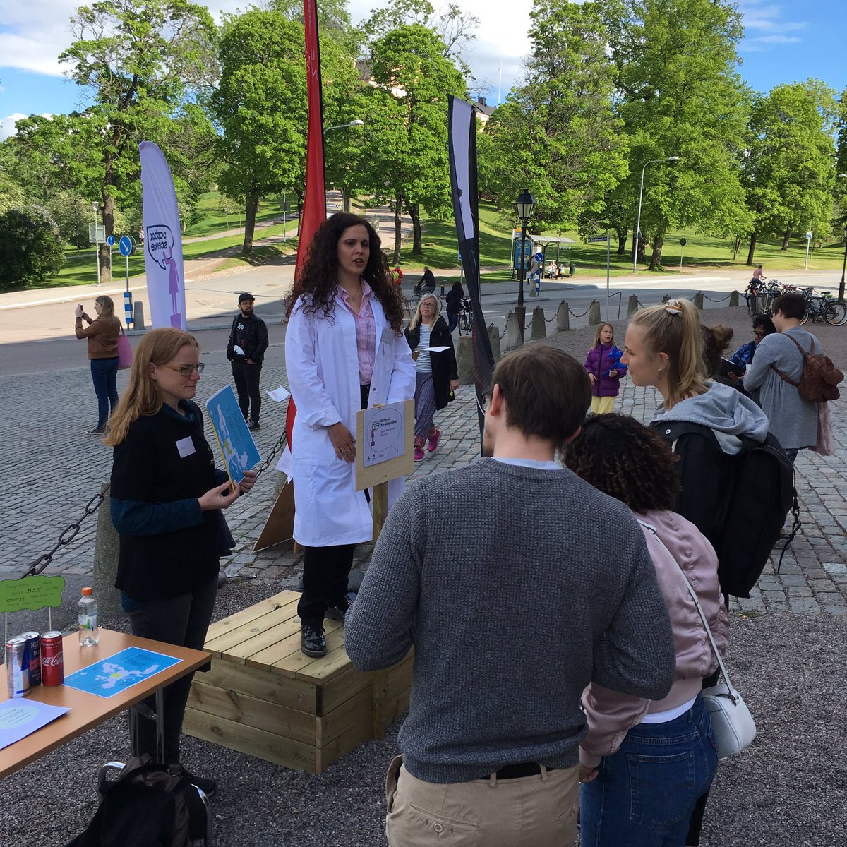 SoapboxUppsala's tweet photo. The third and final round of speakers is on! Come to @SoapboxUppsala and learn about how to train machines to detect cancer, parasites, recycling behaviour and picture filters! https://t.co/YeGMSj07OQ