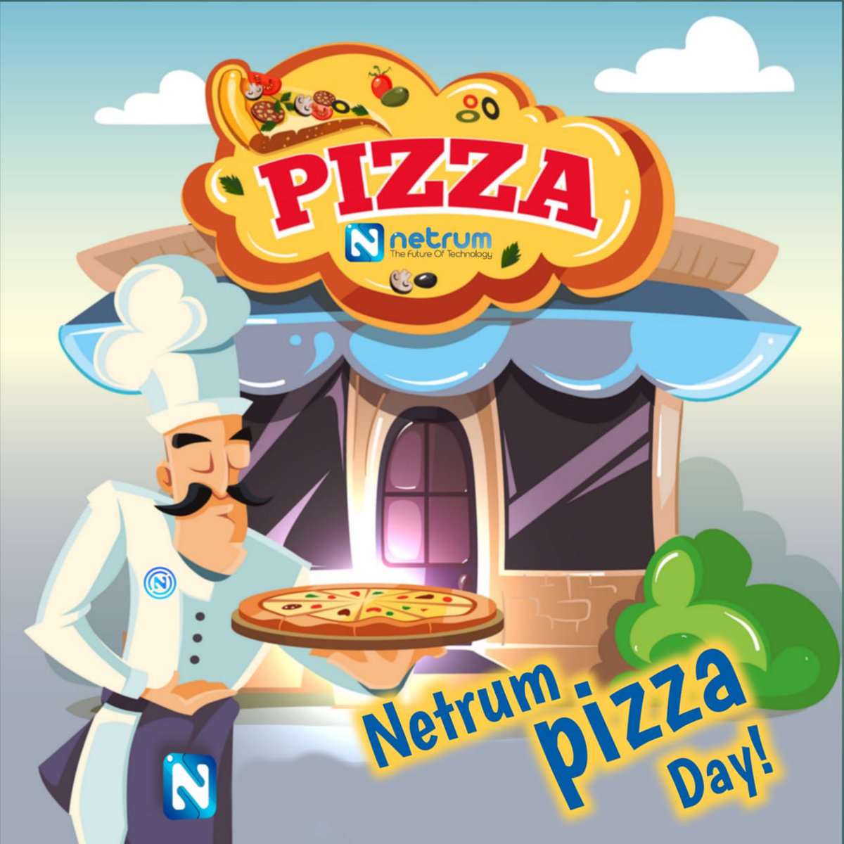 GopalVermame's tweet photo. "NETRUM PIZZA DAY"🥳🥳🥳😋😋
@vishalmin @bitcoincrypto10 @airdrops_io @Airdropalertcom @Airdrop_Diyari
#NETRUMPizzaDay #NTR #MASTERNODEINDONESIA @netrumcoin https://t.co/OGHd7gWjGo