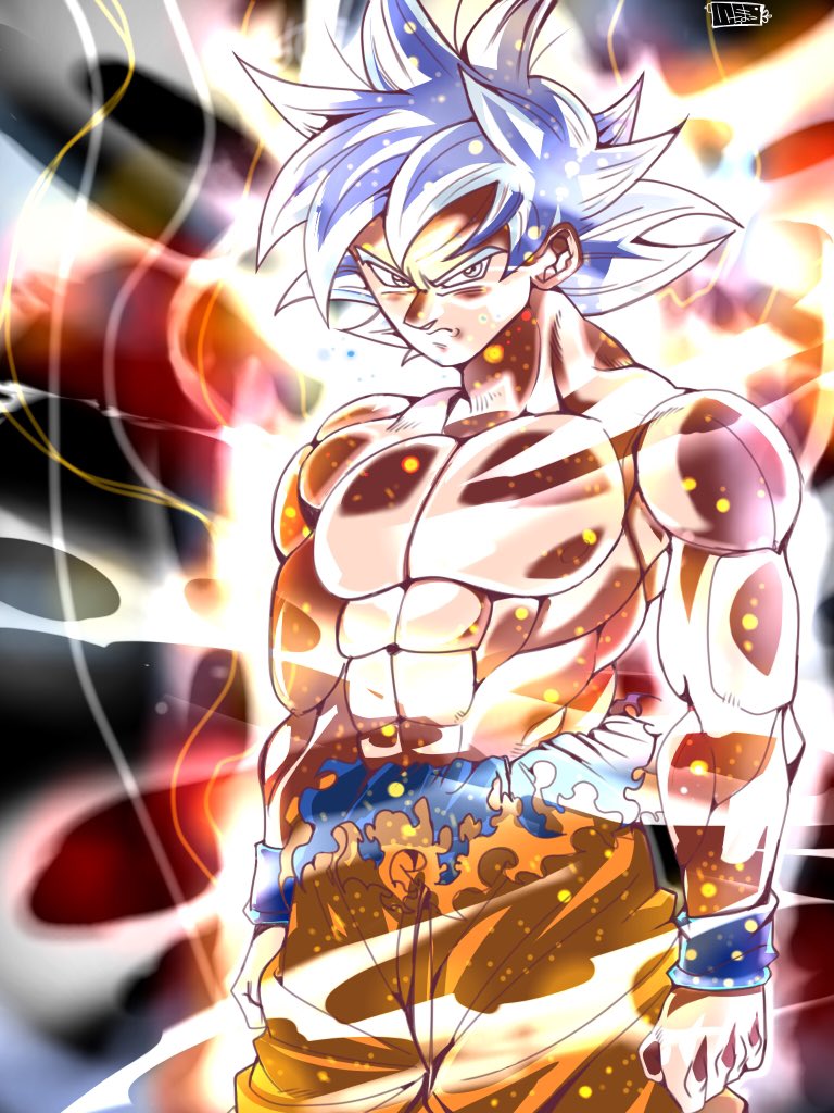 Dragon Ball 身勝手の極意悟空 Db絵描きさんと繋がりたい Dbクラスタさんと繋がり きなこもち Dragonball垢のイラスト