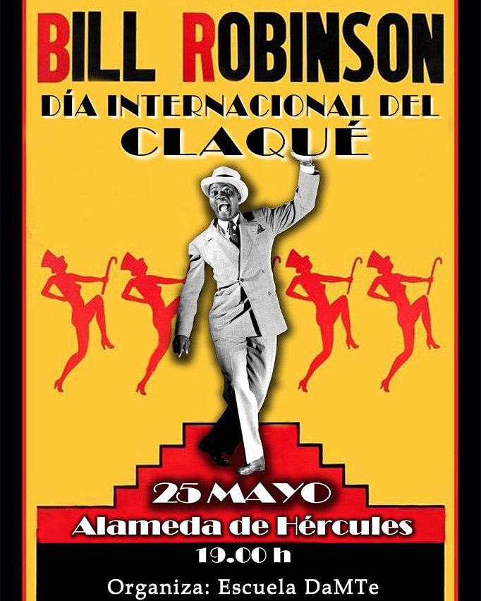 Recordad que a las 7 tenemos una cita en la Alameda (Sevilla) #InternationalTapDanceDay #diainternacionaldelclaque