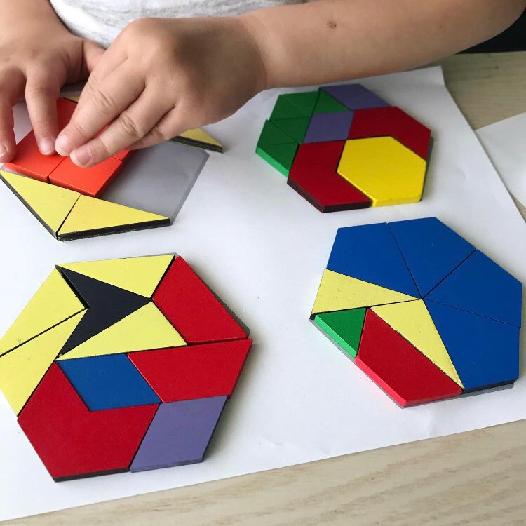 Rainy day hexagons! <a href="/Trianglemancsd/">Christopher Danielson</a>