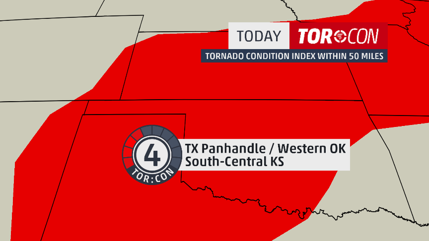 wxdude's tweet photo. Severe storms already in TX Panhandle; we'll see more, including possible #tonadoes later. I'm standing by to cut into programming in the affected areas on @weatherchannel https://t.co/DRlU8INxA5