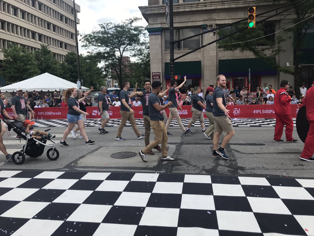 paydar's tweet photo. Thanks to you, your family and all who represented @iupui today in the #ipl500parade, @IUPUIEdLawProf. Looks like you’re just strolling into the picture! @l_elko @IUPUI_Admits @ENGAGEIUPUI @shupchur https://t.co/A0sKLTpnLW