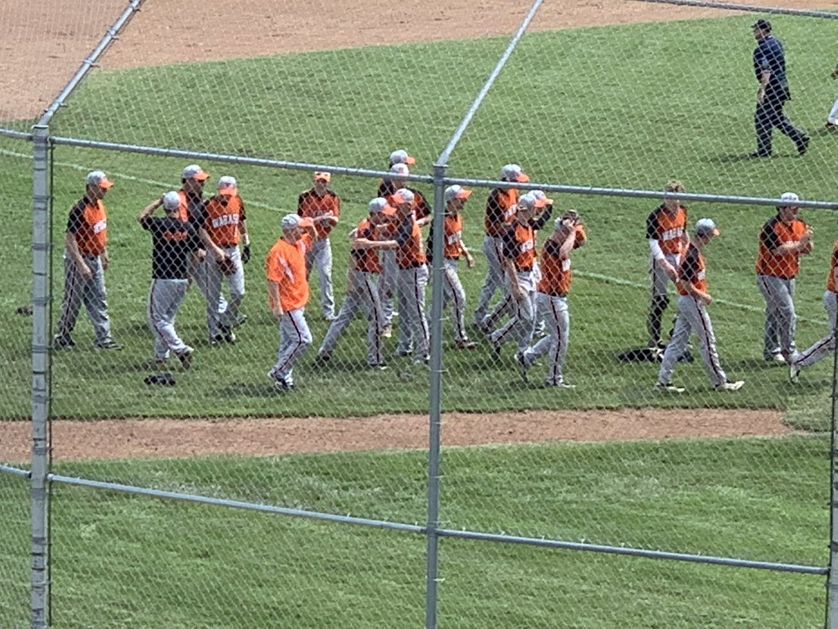 JCallahanIN's tweet photo. Congrats to @ApachesBaseball on a 6-2 win to advance to @IHSAA1 Wabash Sectional Championship #WeAreWabash #LegacyBuilding https://t.co/yGoKEO5Ywn
