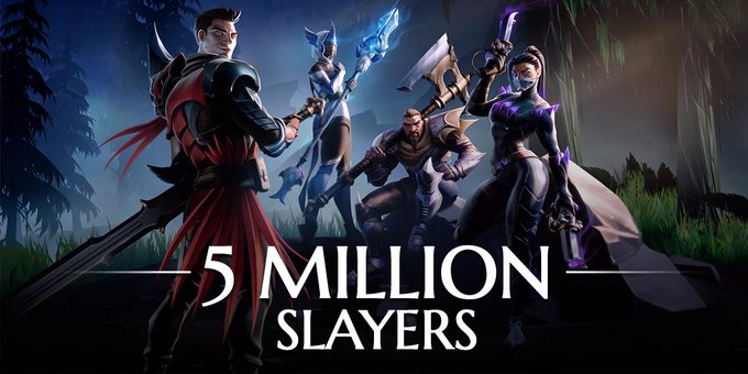 Dauntless has reached 5 million players!