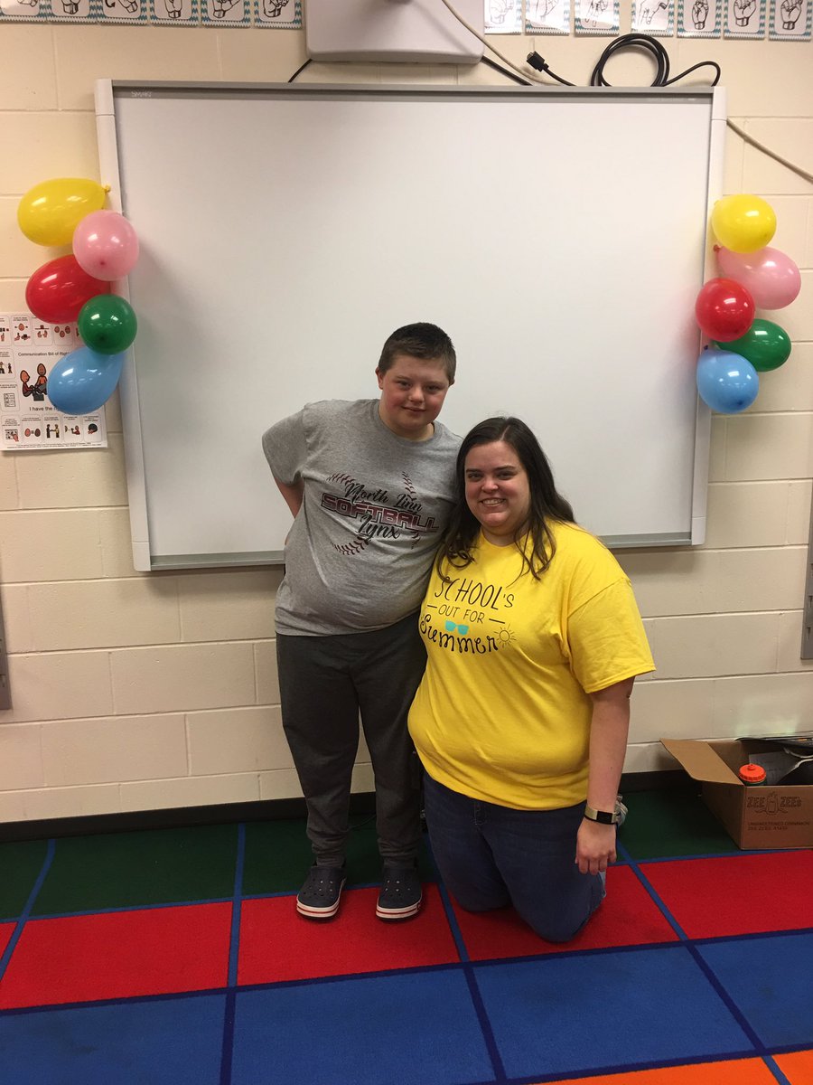 kvale2017's tweet photo. And just like that another year is done! Year 5 sure tested this teacher but I like to think I came out on top. These kiddos are now big bad 7th graders. Watch out World—they’re coming for you! #lynxcountry https://t.co/jWbwzYSATp