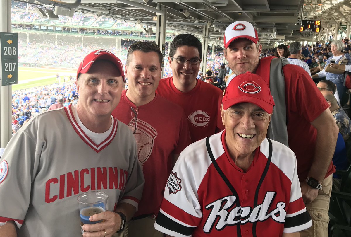 scottiewalk15's tweet photo. Dad’s Birthday Trip! Go Reds! https://t.co/LzgzSrdSeZ