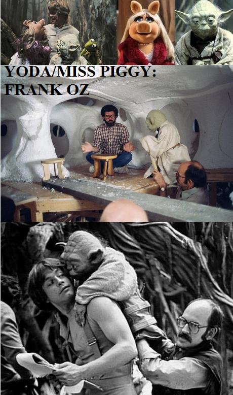 MAY 25. - Happy Birthday FRANK OZ 
Frank was YODA.
Frank Oz was 33 on may. 25. 1977. (First STAR WARS) 
