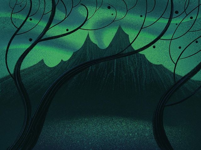 artrulesmyworld's tweet photo. One more background artwork I made with @procreate I was inspired by the backgrounds in Samurai Jack by Scott Wills. Did you know there’s a season five that was released in 2017? #samuraijack #backgroundart https://t.co/17mWoe0F1U https://t.co/Nt3uw9lV1p