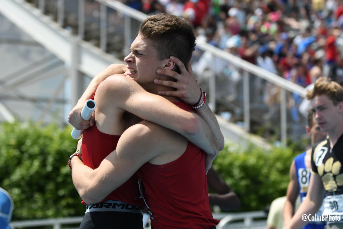 That's another big move by Spring Valley Hall...they win the 1A 4x200 in 1:29.49  #BTFState19