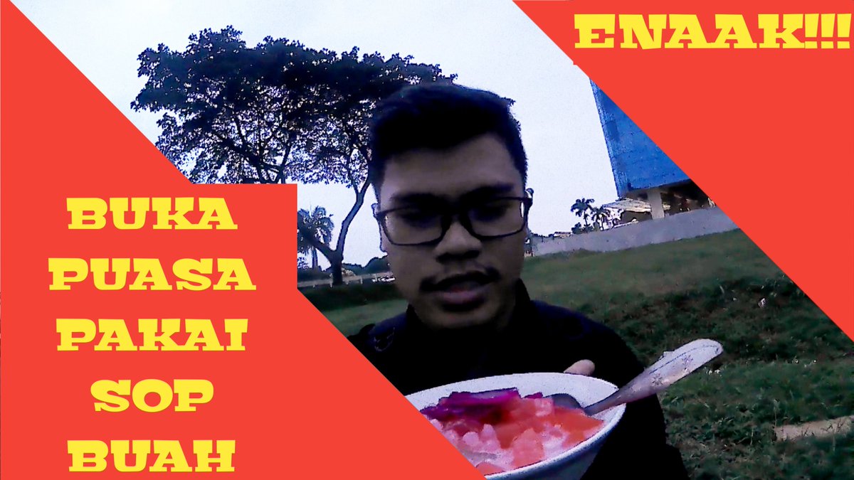 baim_soundmate's tweet photo. Buka puasa pakai es buah, seger ga sih? Coba tonton video ini. #kuliner #tangerang #motovlog #segar https://t.co/vVuaXYsSio https://t.co/zVcMZb9pJs